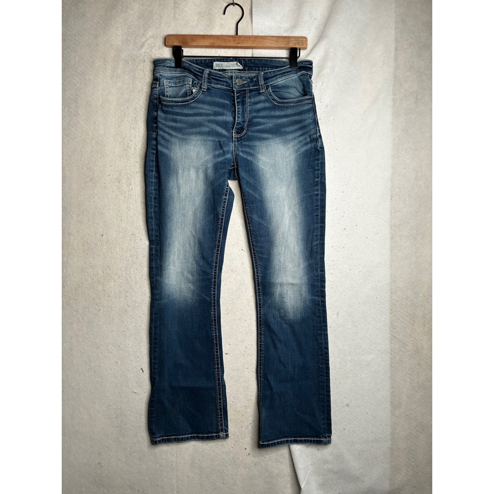 BKE Payton Bootcut Jeans Medium Wash Mid Rise Universal Fit 30x31.5